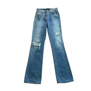 3x1 High Rise Bootcut Mid Wash Jeans Size 26